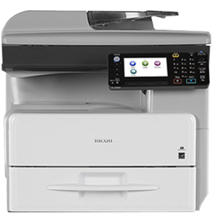 Ricoh MP 301SPF Black and White Laser Multifunction Printer - Image 2