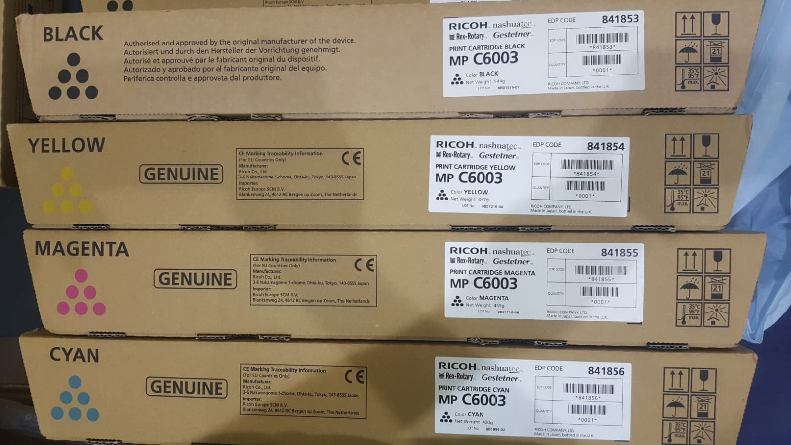 Ricoh MP C5503 Compatible Toner Cartridges/Ricoh MP C5503 Toner Cartridge Price in Pakistan